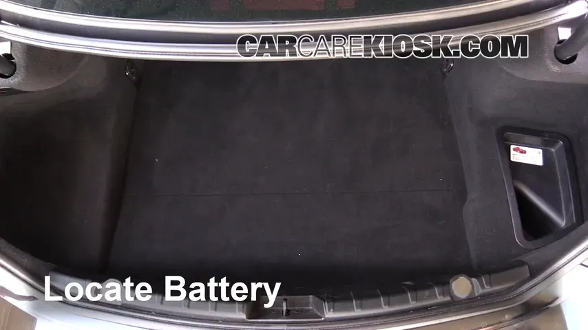 2014 BMW 650i xDrive Gran Coupe 4.4L V8 Turbo Battery Replace